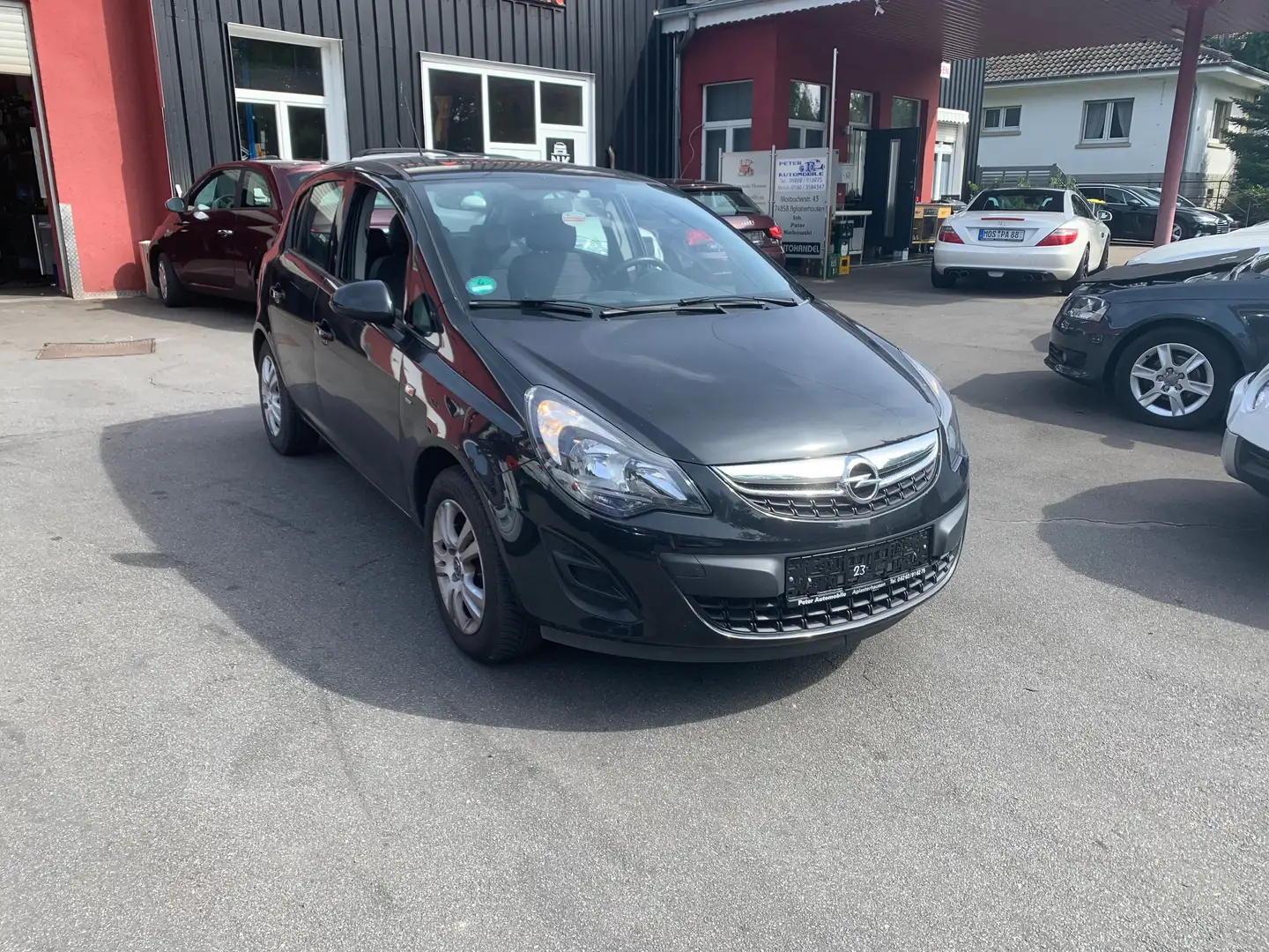 Opel Corsa Energy*INSP/REIFEN NEU**TEILLEDER*TPM*MFL* Schwarz - 1