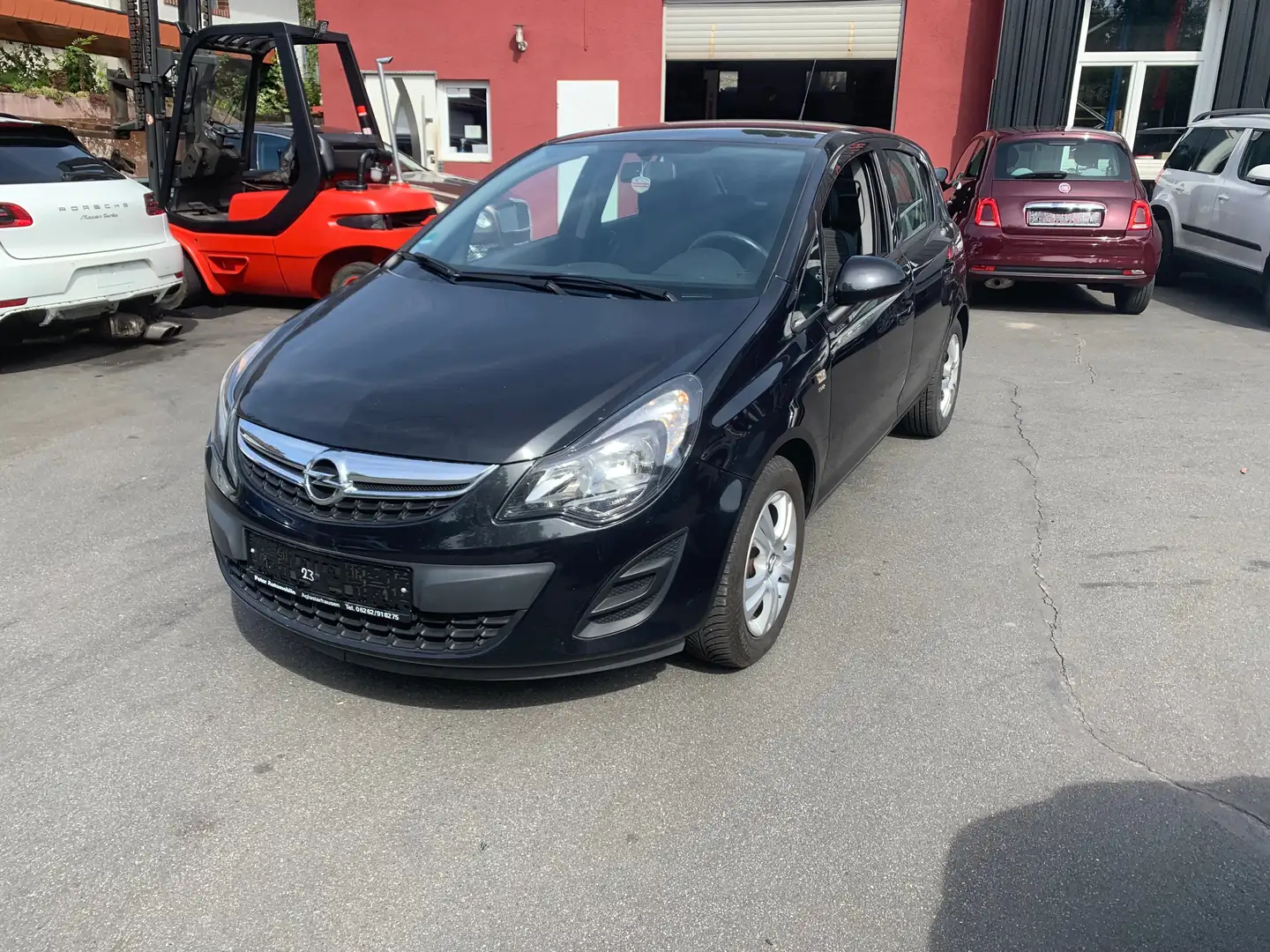 Opel Corsa Energy*INSP/REIFEN NEU**TEILLEDER*TPM*MFL* Schwarz - 2
