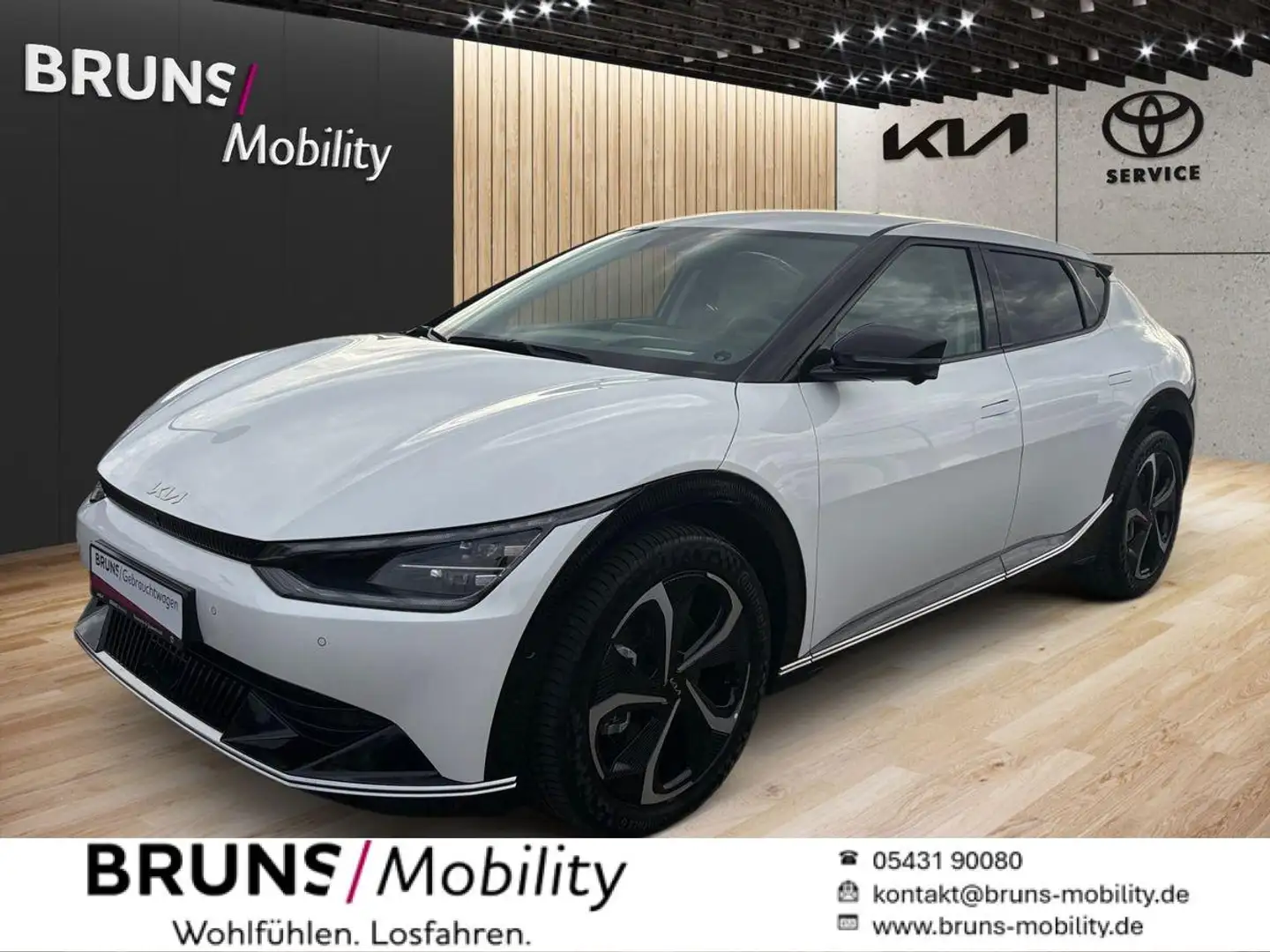 Kia EV6 77.4 AWD WP AIR COM ASS SND DRI DES Wit - 1