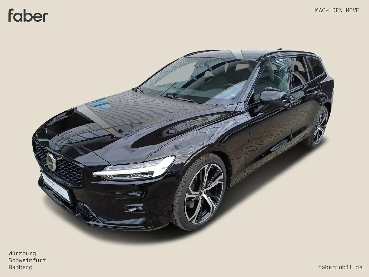 Volvo V60 B4 Diesel Plus Dark Negru - 2
