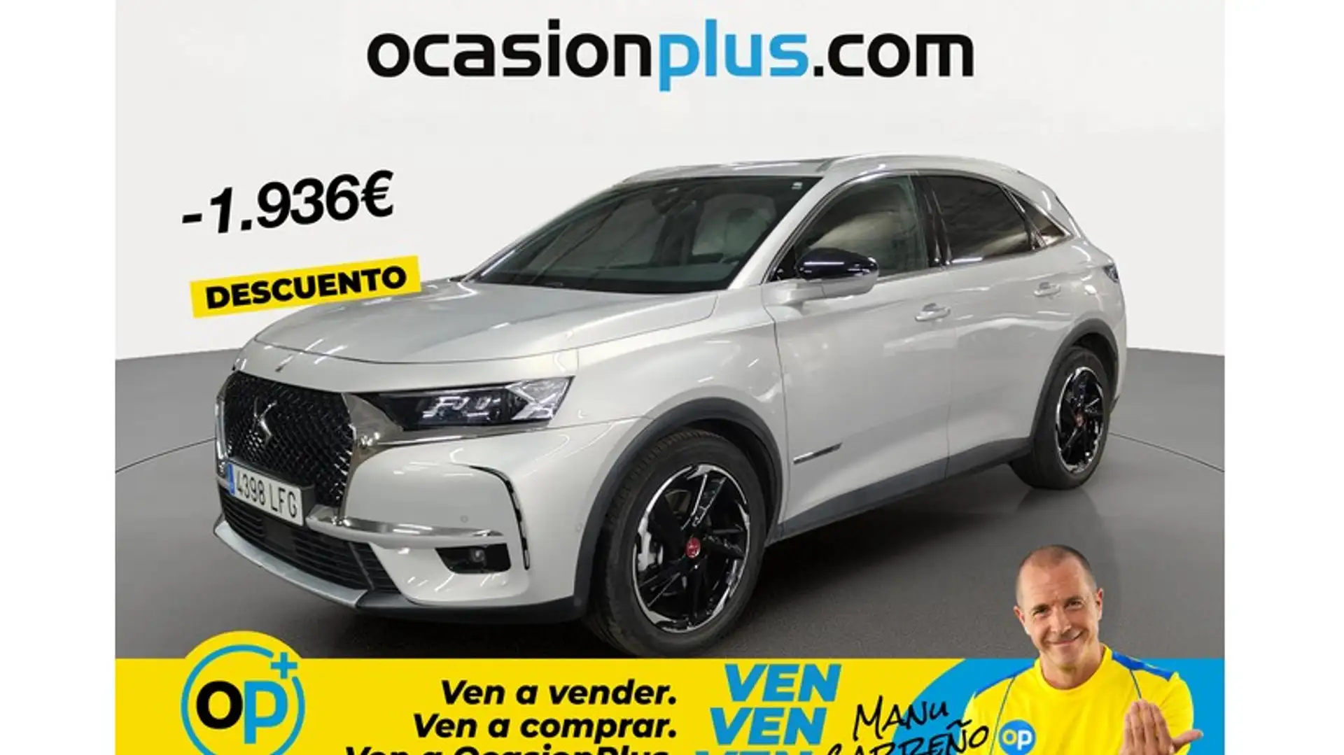DS Automobiles DS 7 Crossback E-Tense Grand Chic Aut. 4x4 Blanco - 1