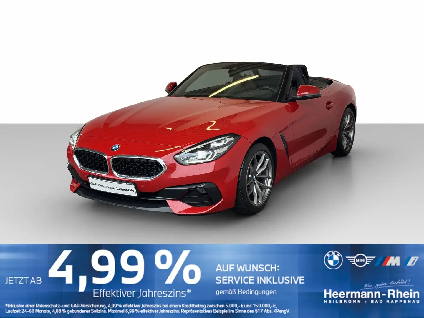 BMW Z4 sDrive20i Advantage iLiveCock.PDC.SHZ.Tempo. Rot - 2