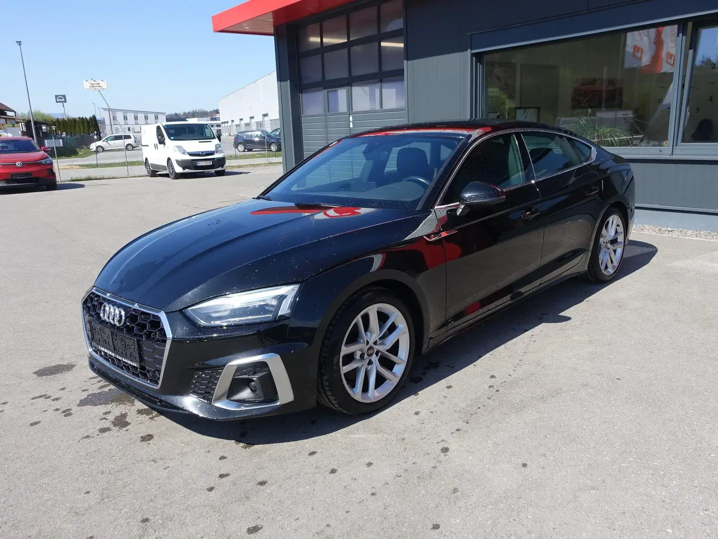 Audi A5 40 TDI S line *VIRTUAL*AMBIENTE*LED*NAVI* Schwarz - 1