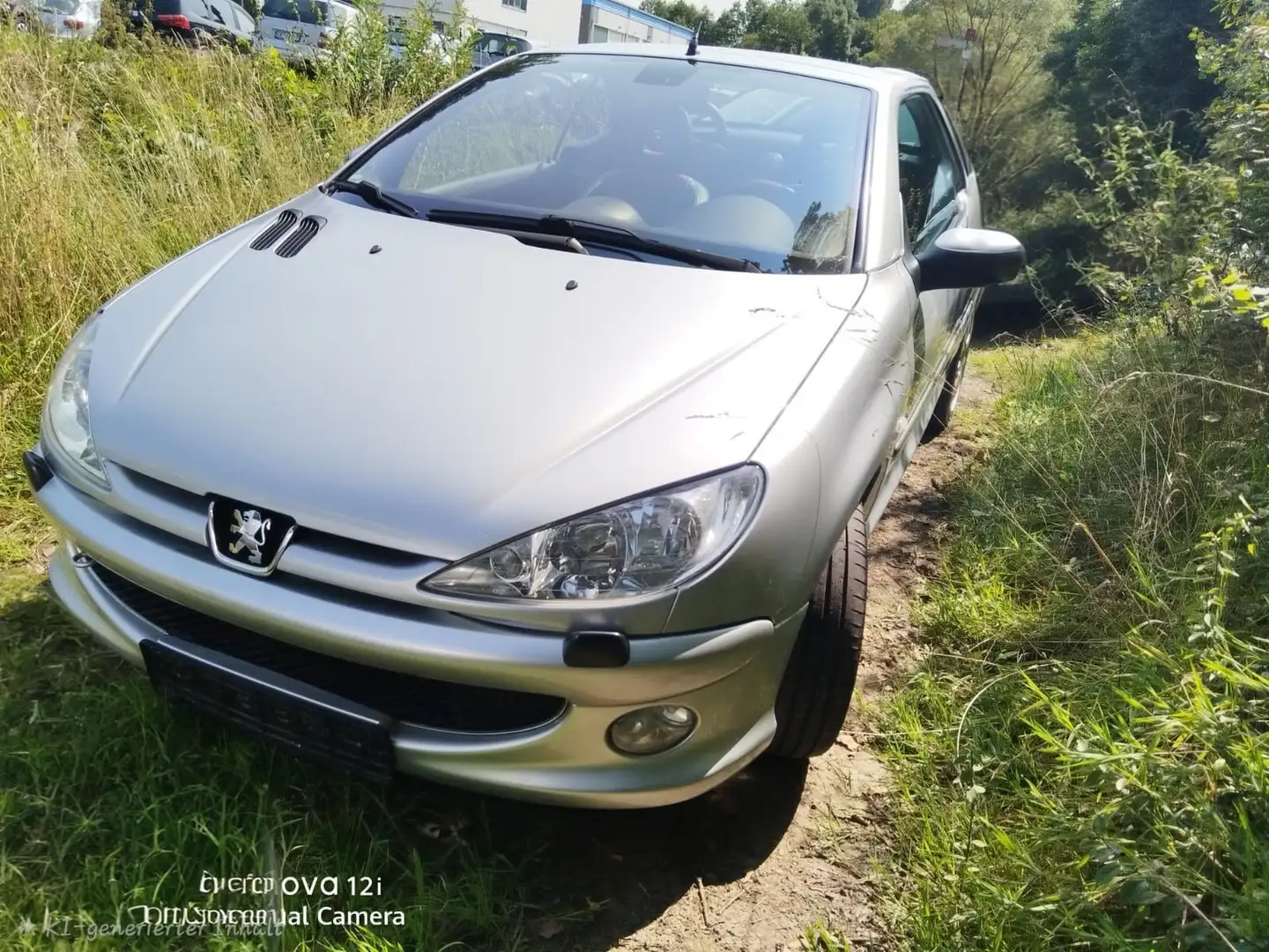 Peugeot 206 CC *AUTOMATIK*NEUTEILE*TÜV Silber - 1