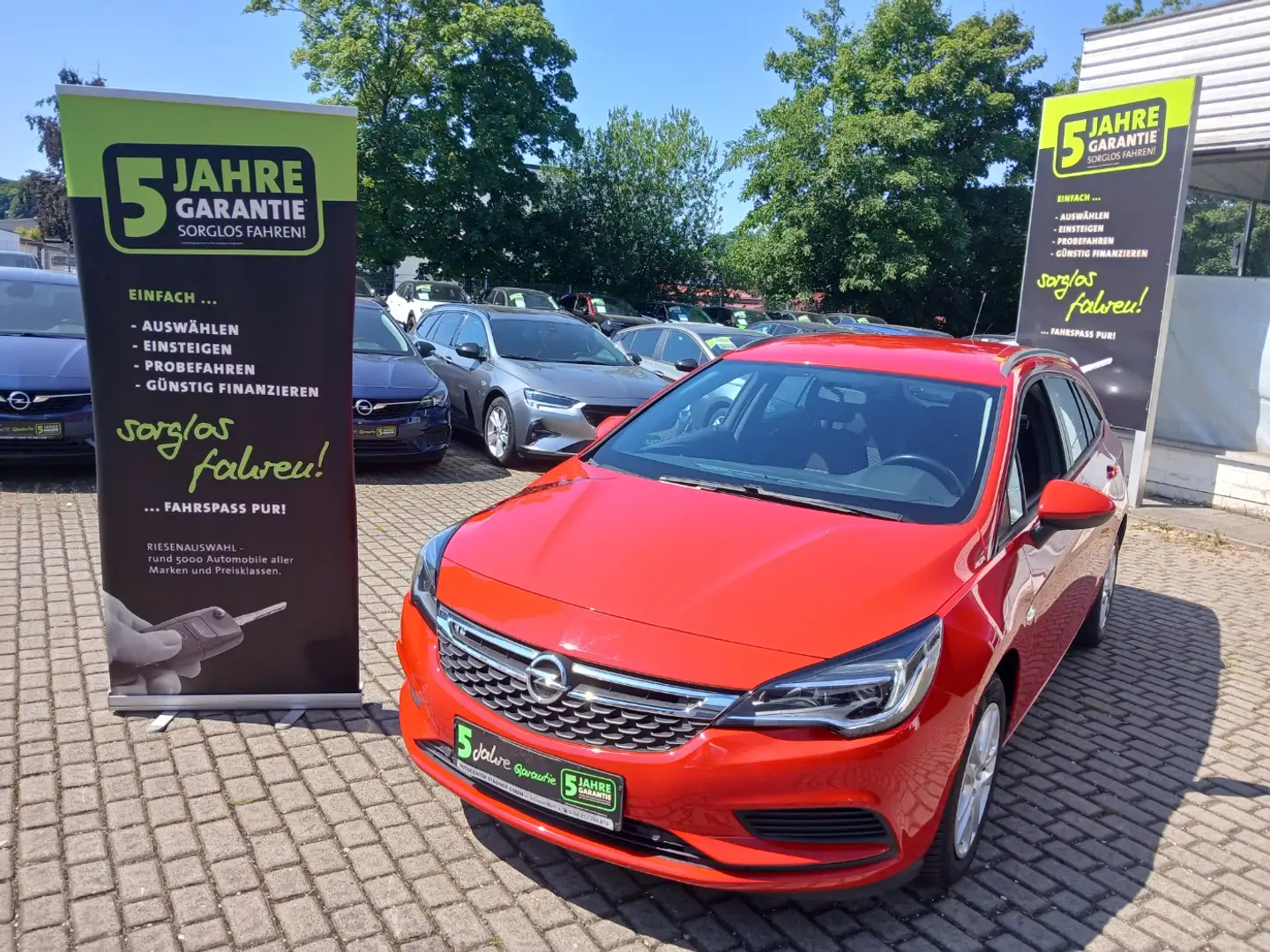 Opel Astra K ST 1.6 Parkpilot,Tempomat,Klimaanlage Rot - 2