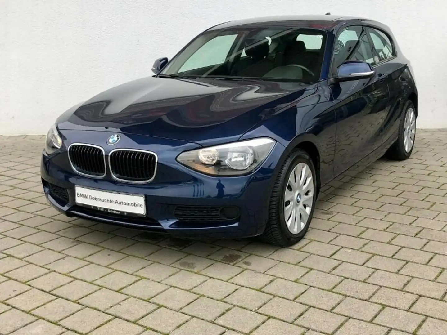 BMW 114 i 3-Türer SCHALTER/PDC/TOP! Bleu - 2