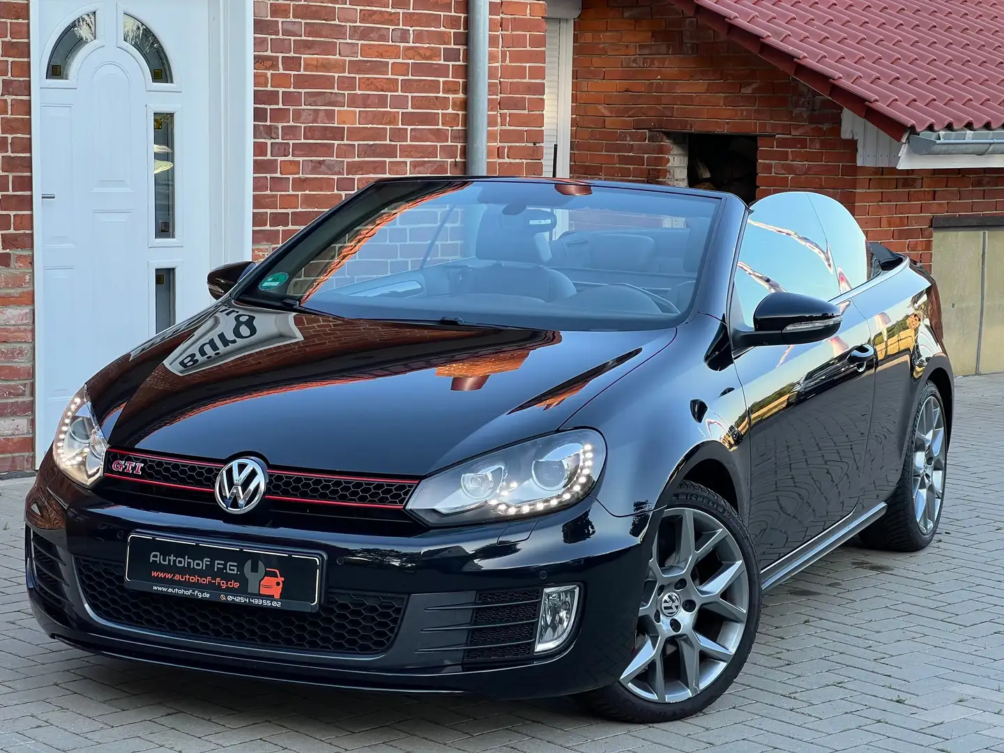 Volkswagen Golf GTI Golf VI Cabriolet GTI*KAMERA/BIXENON/SHZ/DSG/VOLL Noir - 1