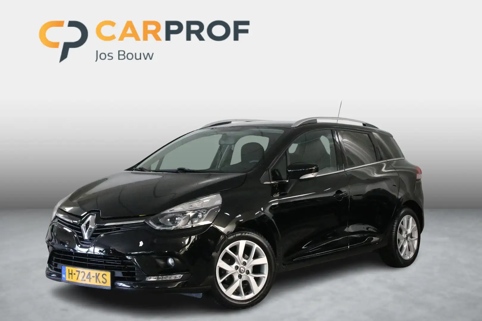 Renault Clio Estate 0.9 TCe Limited 90 PK. Airco | Cruise | Nav Zwart - 1