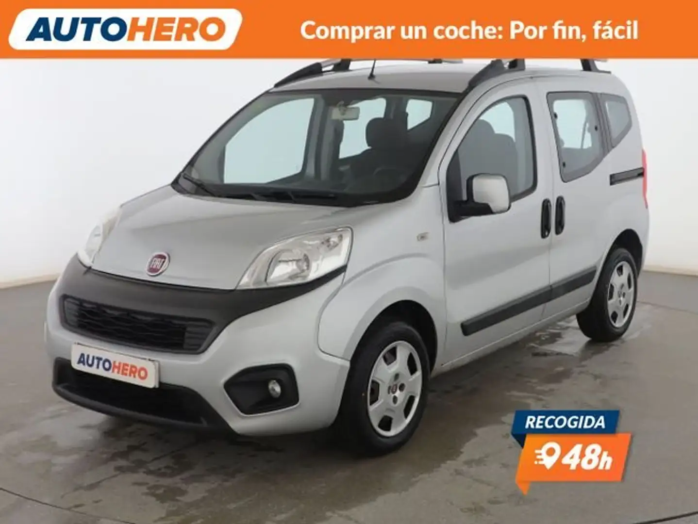 Fiat Qubo 1.3Mjt Lounge 70kW Plateado - 1