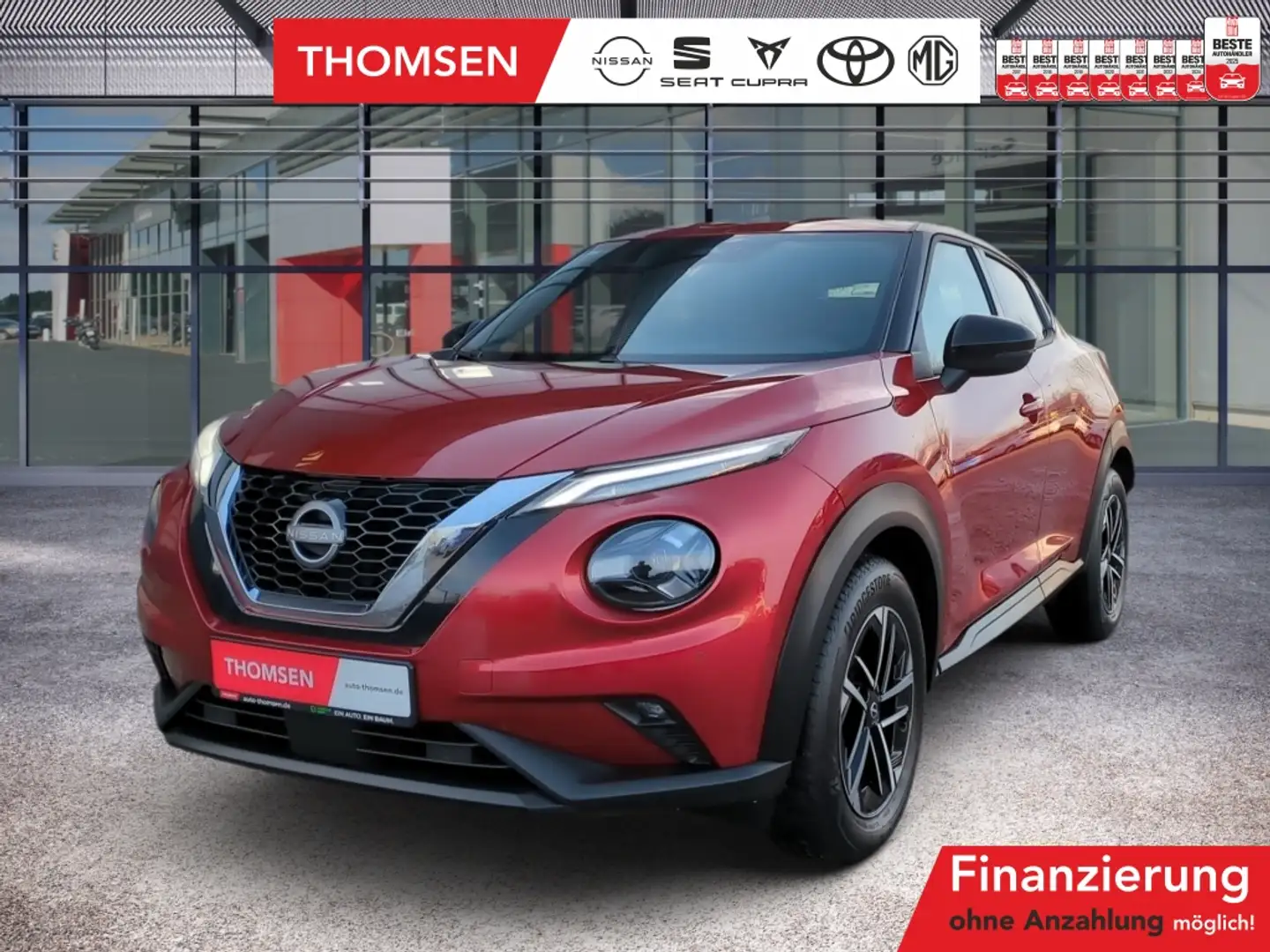 Nissan Juke 1.0 DIG-T N-Connecta LED SpurH Navi Keyless Orange - 1