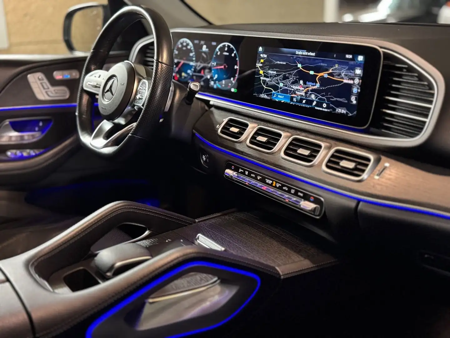 Mercedes-Benz GLE 400 d 4M AMG PANO MEM BUR 360° AHK DIST 7sitz Silber - 2