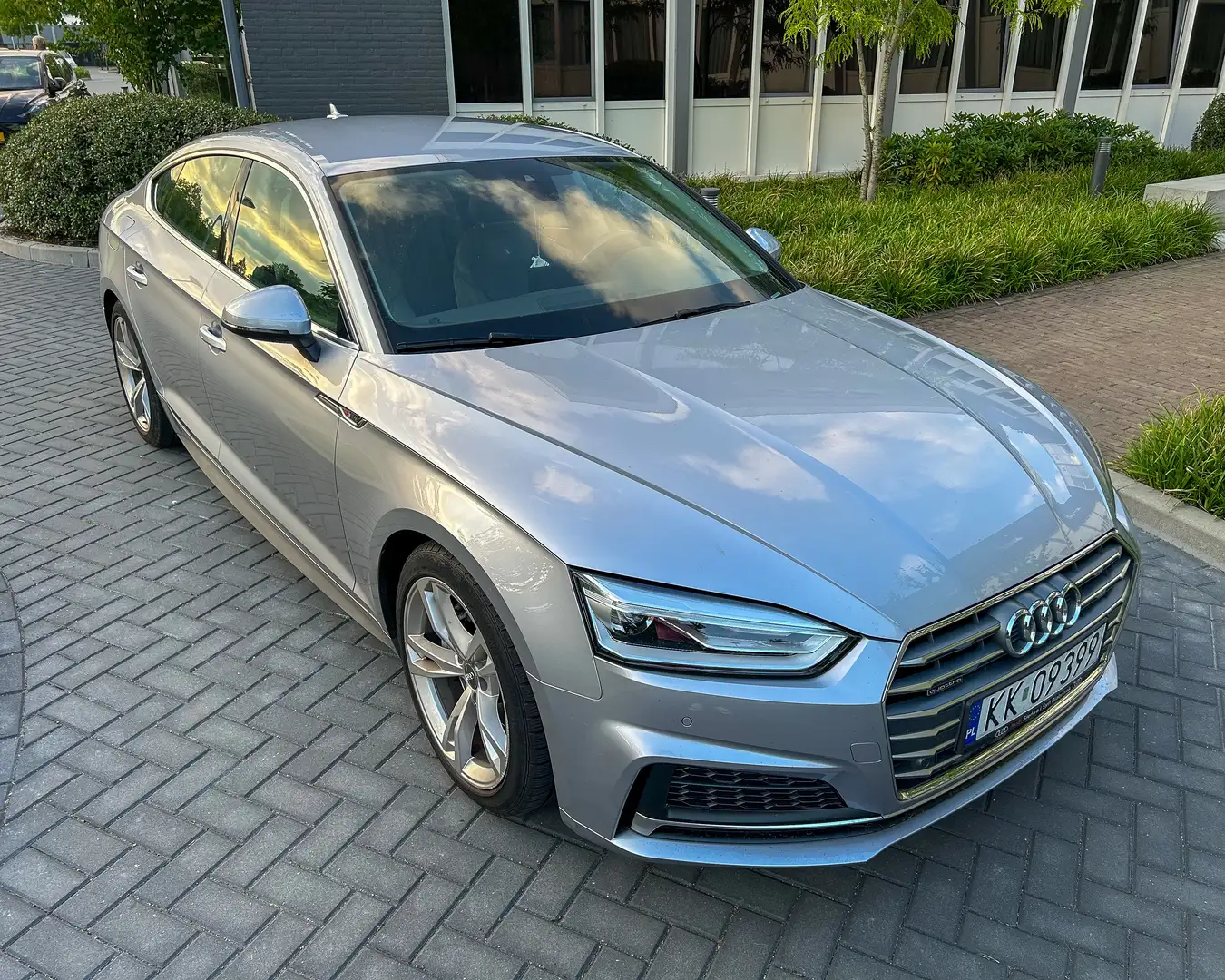 Audi A5 A5 Sportback 40 TDI quattro S tronic Silber - 1