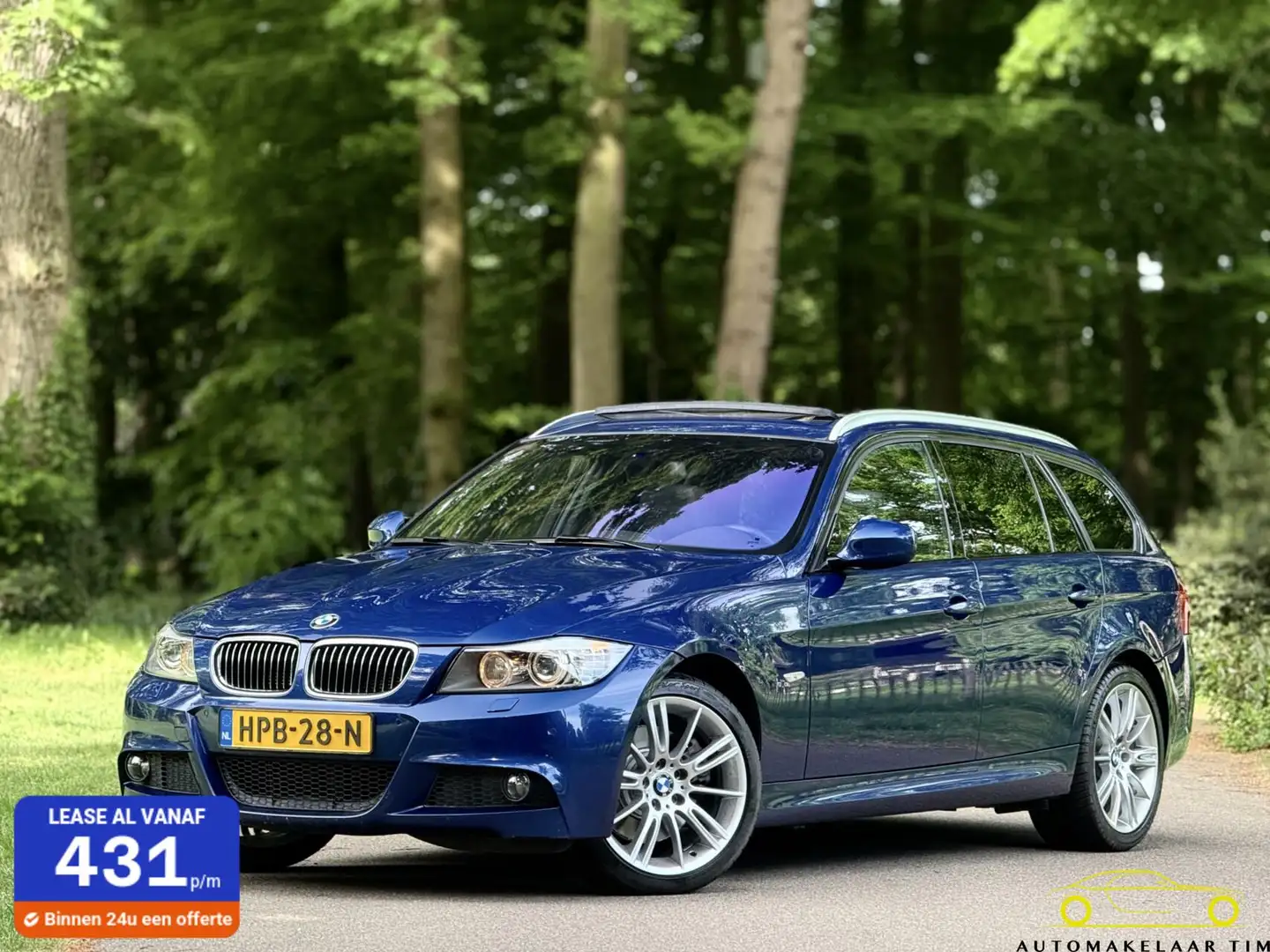 BMW 325 3-serie Touring 325xi M-Sport Edition / Youngtimer Синій - 1