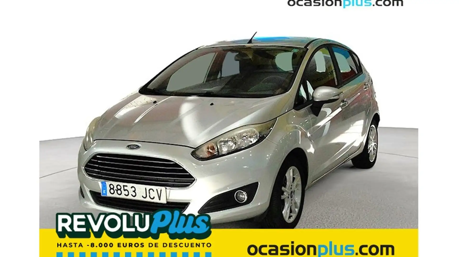 Ford Fiesta 1.5 TDCi Trend Plateado - 1