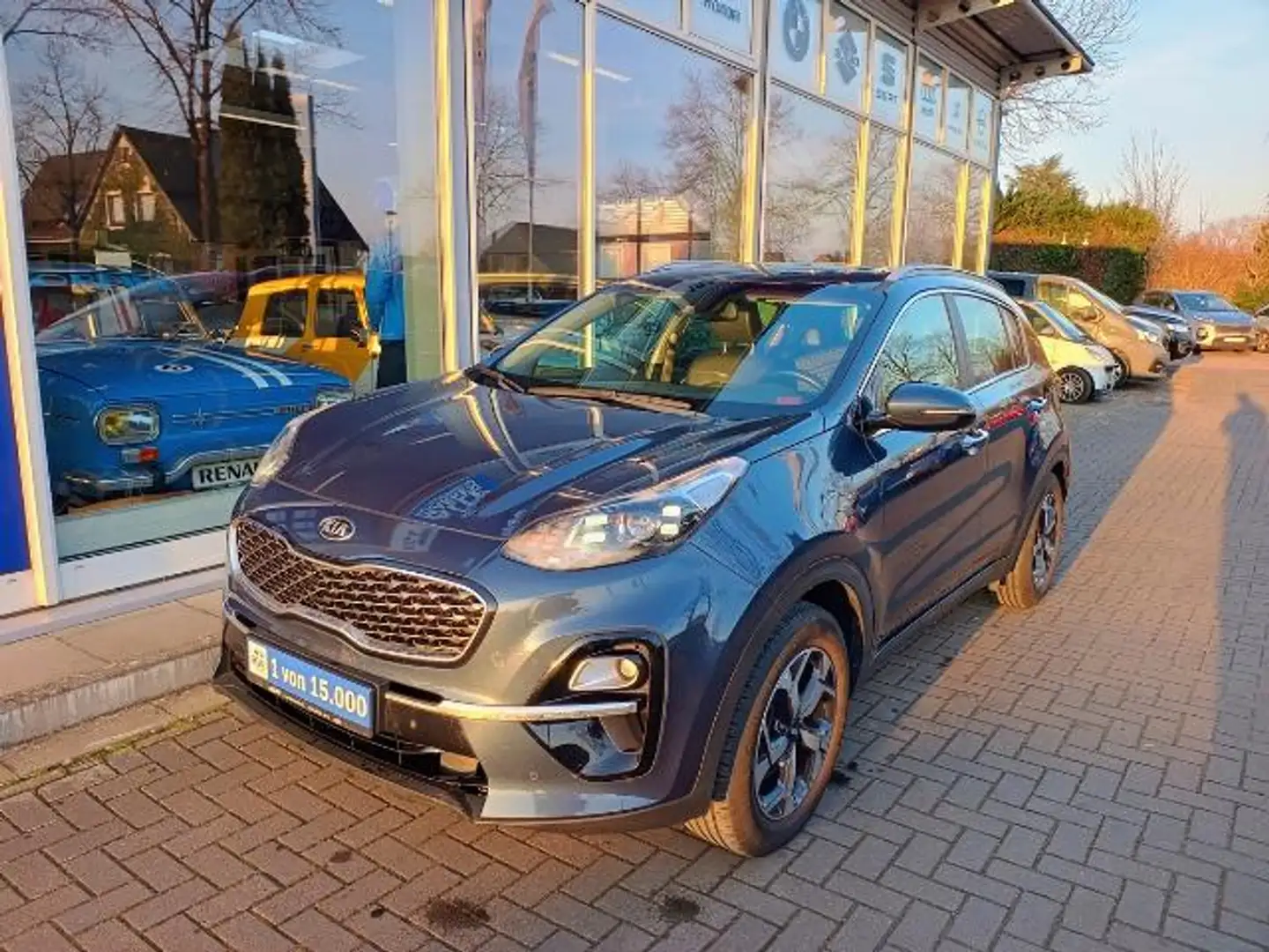 Kia Sportage 1.6 GDI Premium+ Leder Sitzheizung 1.Hand! Bleu - 1