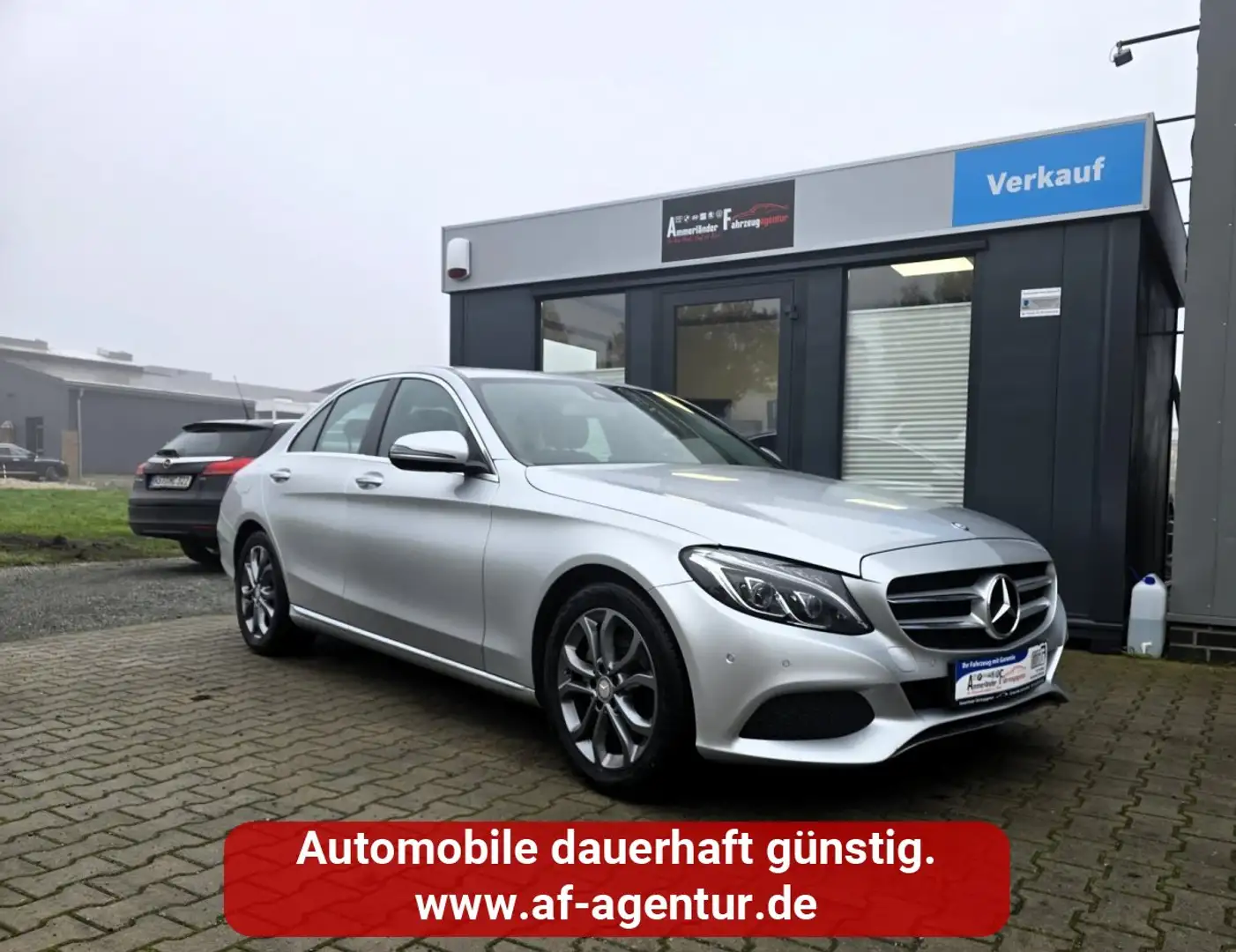 Mercedes-Benz C 220 Avantgarde *AHK-NAVI-LED-SCHIEBEDACH* Silber - 1