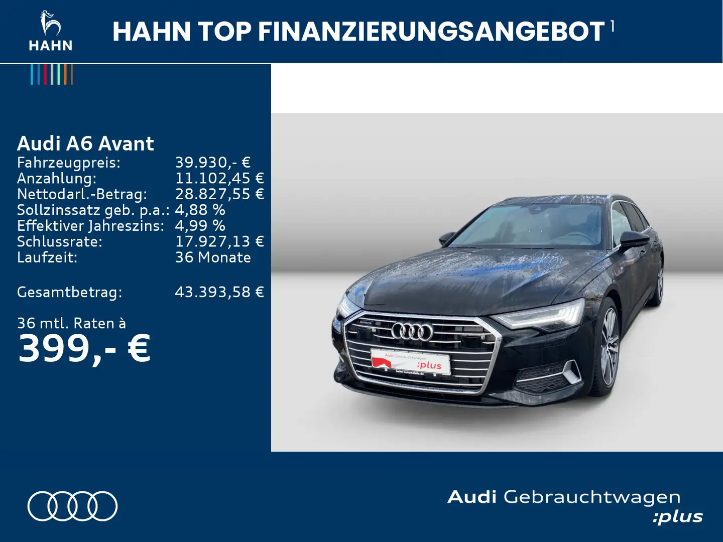 Audi A6 sport 50TFSIe quattro S-tronic HUD B&O Schwarz - 2
