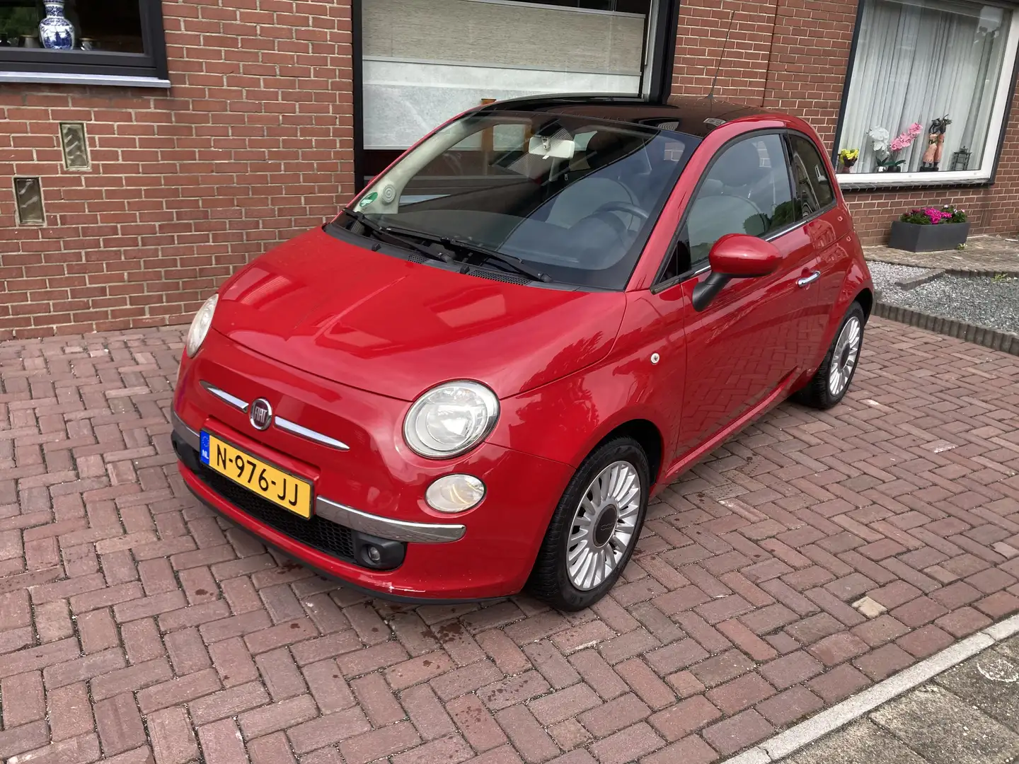 Fiat 500 1.2 Easy Rood - 1