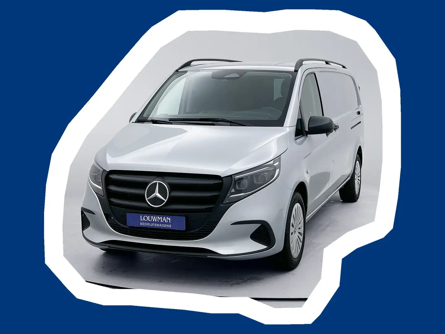 Mercedes-Benz Vito 119 CDI Extra Lang Dubbele Schuifdeur Multibeam LE Argent - 1