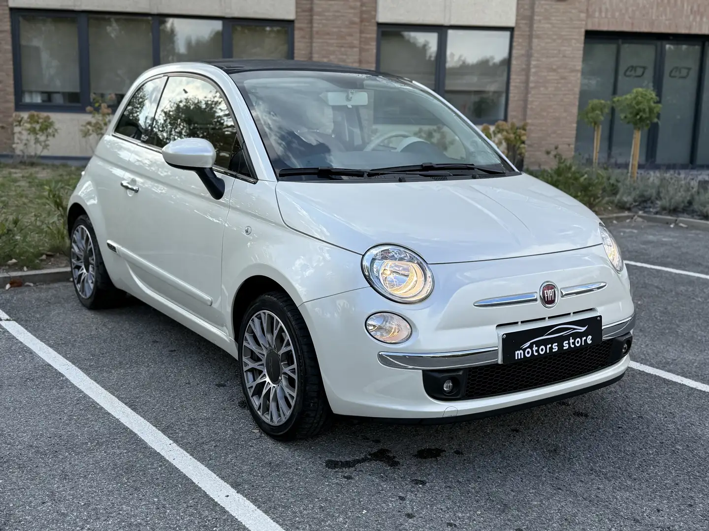 Fiat 500C 500C 1.4i Lounge //20000KM//AUTOMATIQUE Blanc - 1