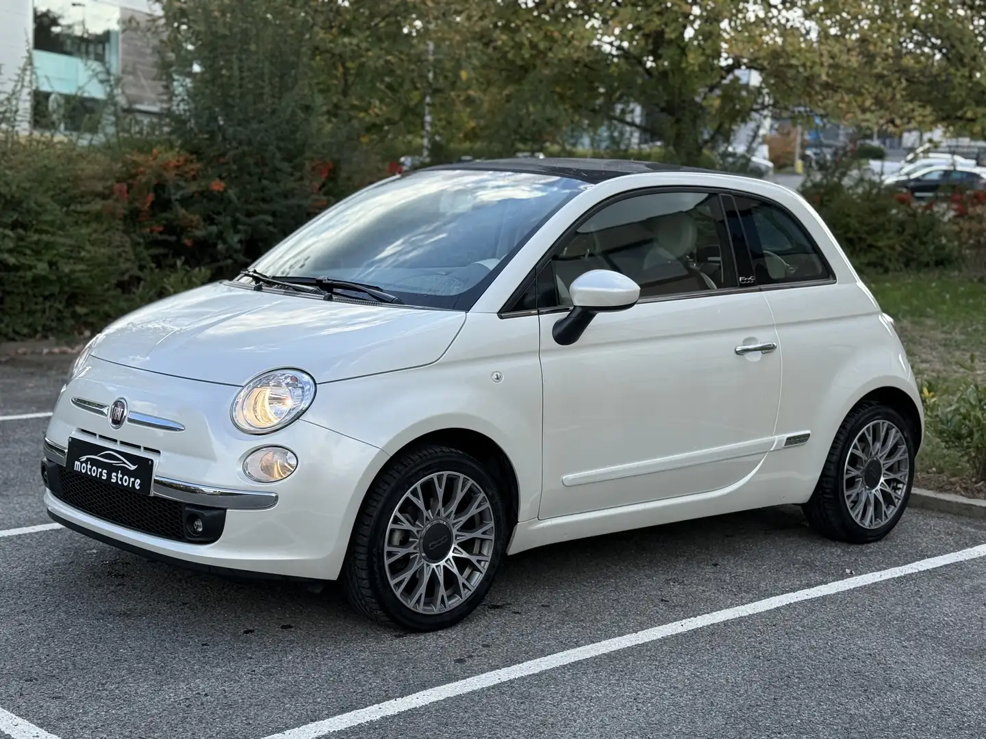 Fiat 500C 500C 1.4i Lounge //20000KM//AUTOMATIQUE Blanc - 2