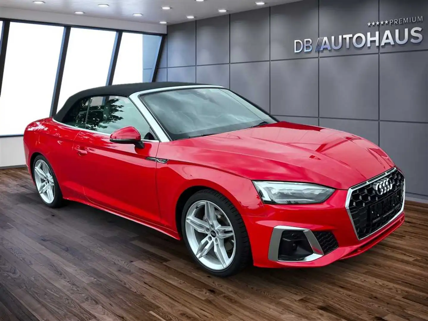 Audi A5 S line 35 2.0 TFSI S-tronic Rouge - 2