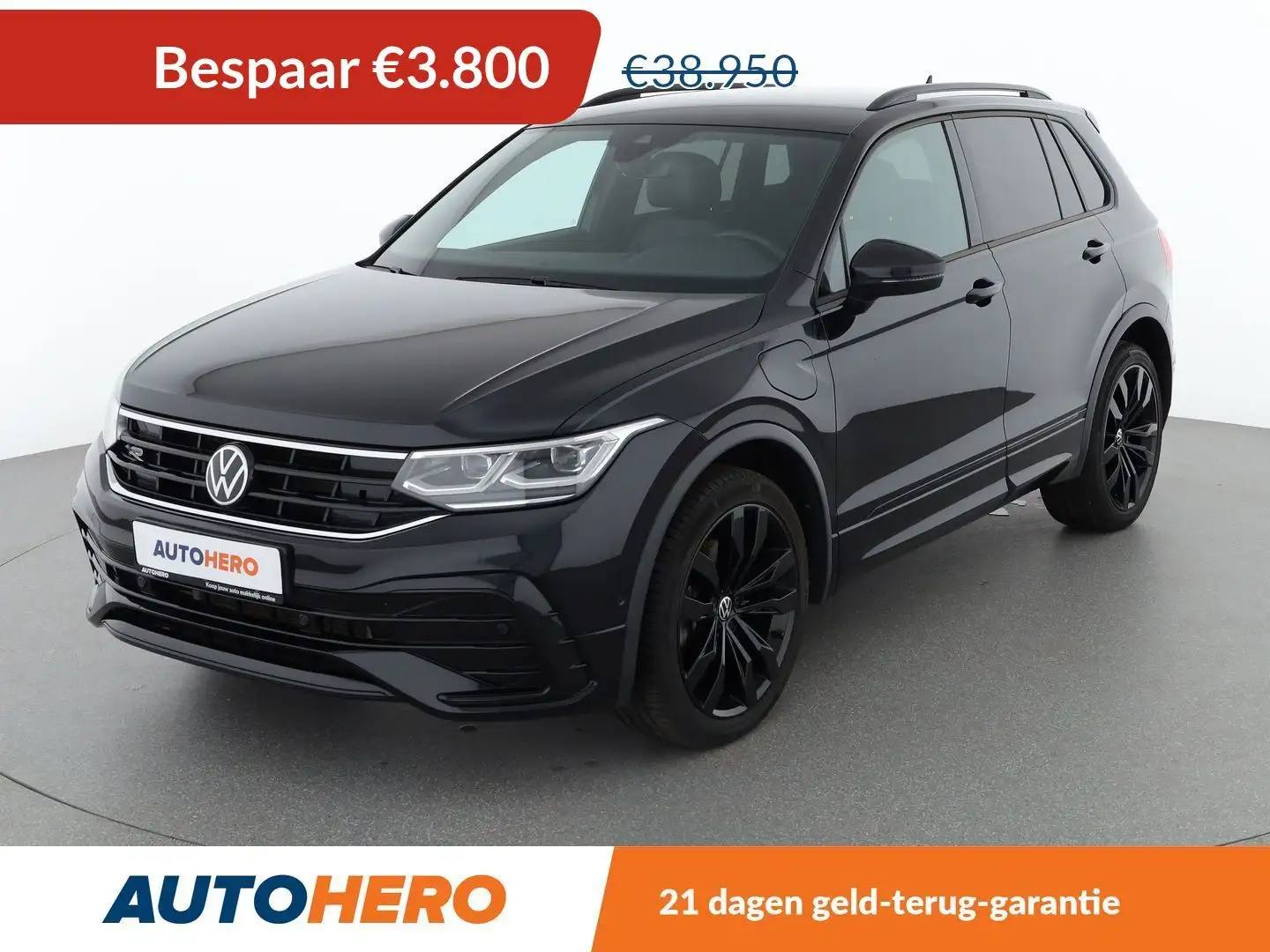 Volkswagen Tiguan 1.4 eHybrid R-Line Zwart - 1