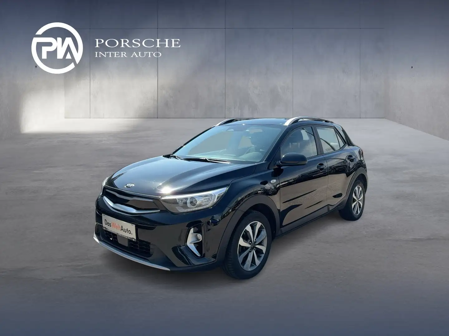 Kia Stonic 1,0 TGDI GPF ISG Silber Schwarz - 1