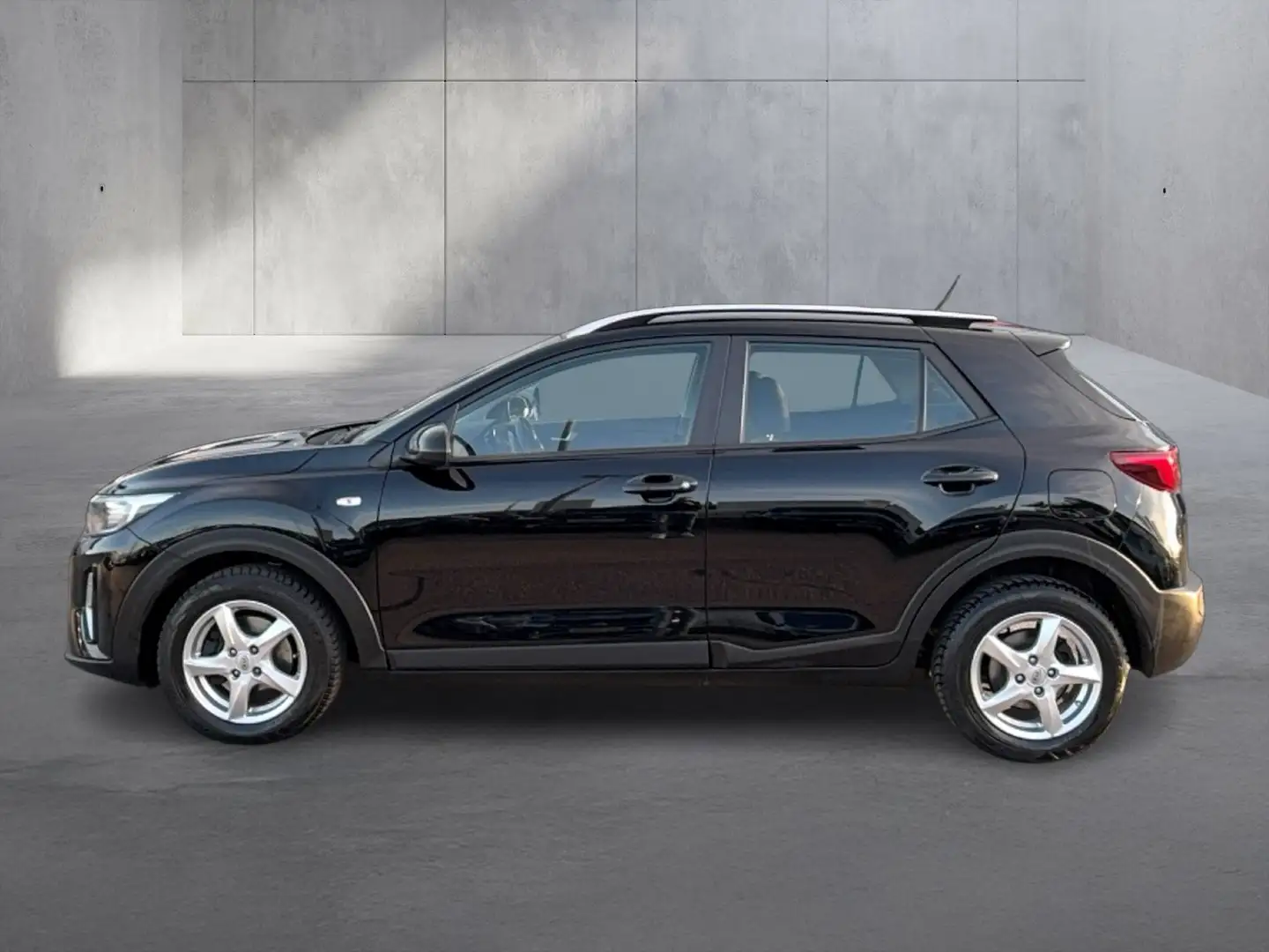 Kia Stonic 1,0 TGDI GPF ISG Silber Schwarz - 2