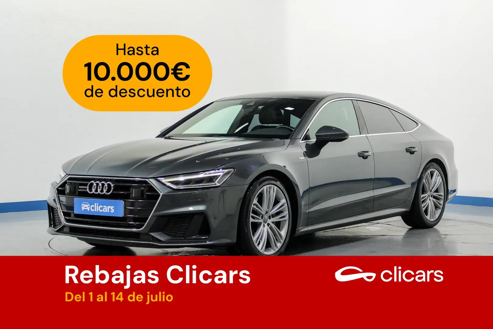 Audi A7 Sportback 50 TDI quattro tiptronic 210kW Silver - 1