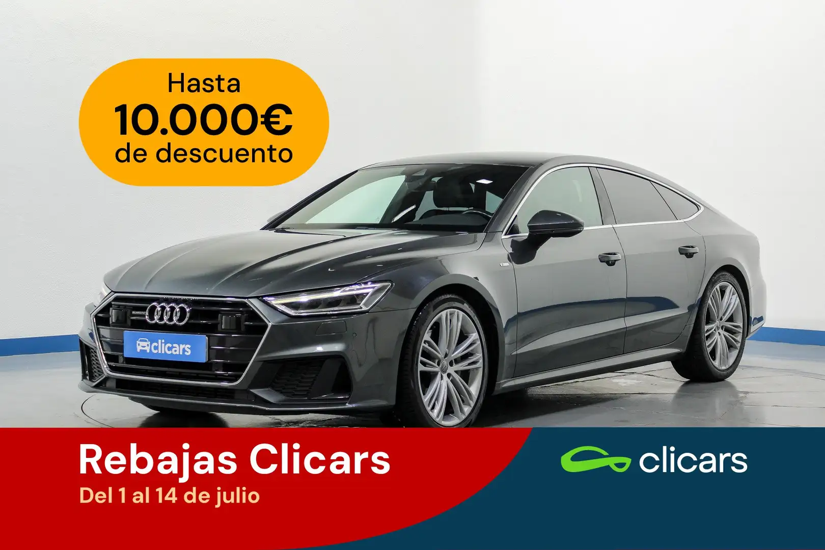 Audi A7 Sportback 50 TDI quattro tiptronic 210kW Серебристый - 1