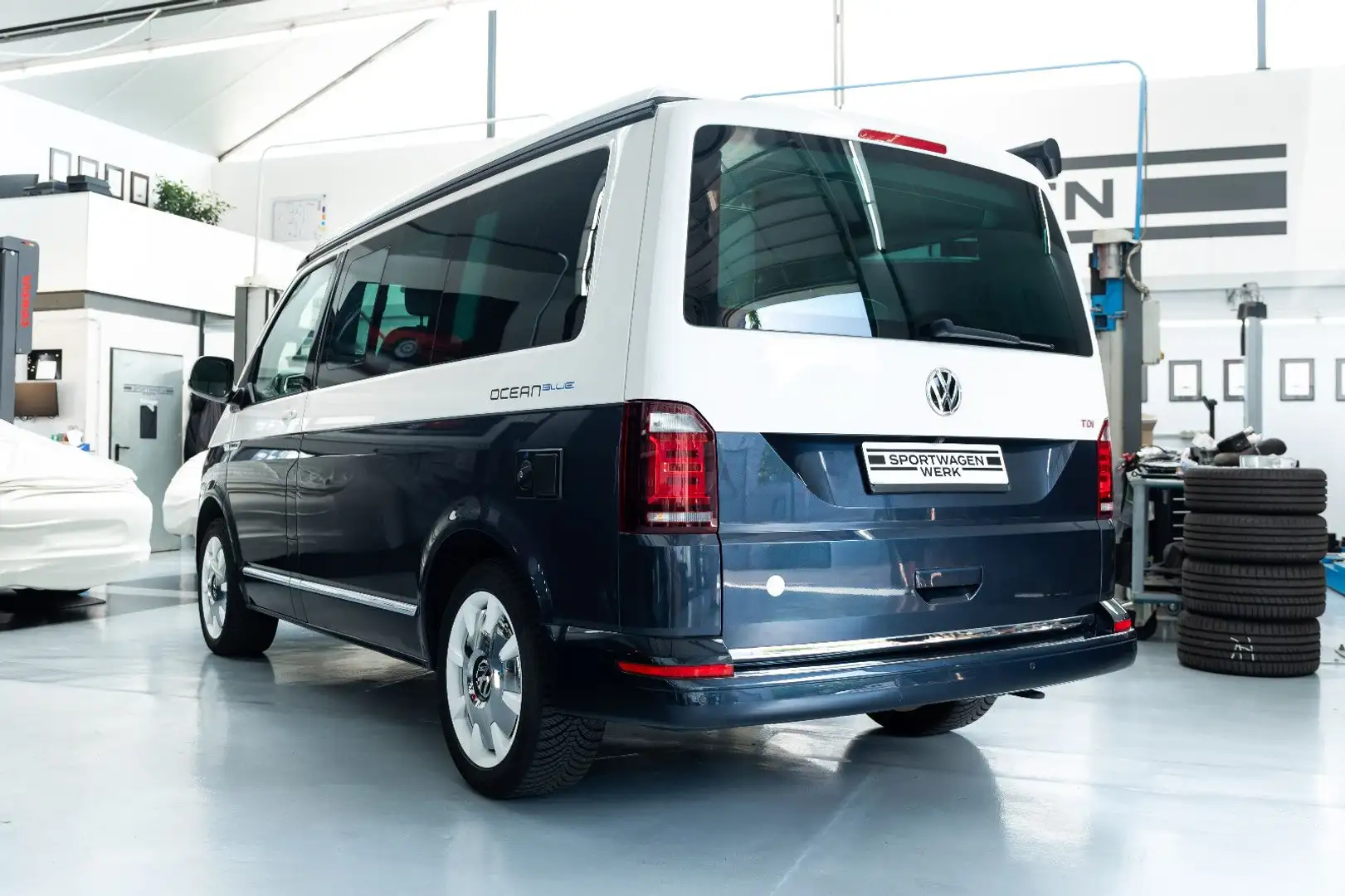 Volkswagen T6 California Ocean Blue I LED I ACC I 1. Hand Blau - 2