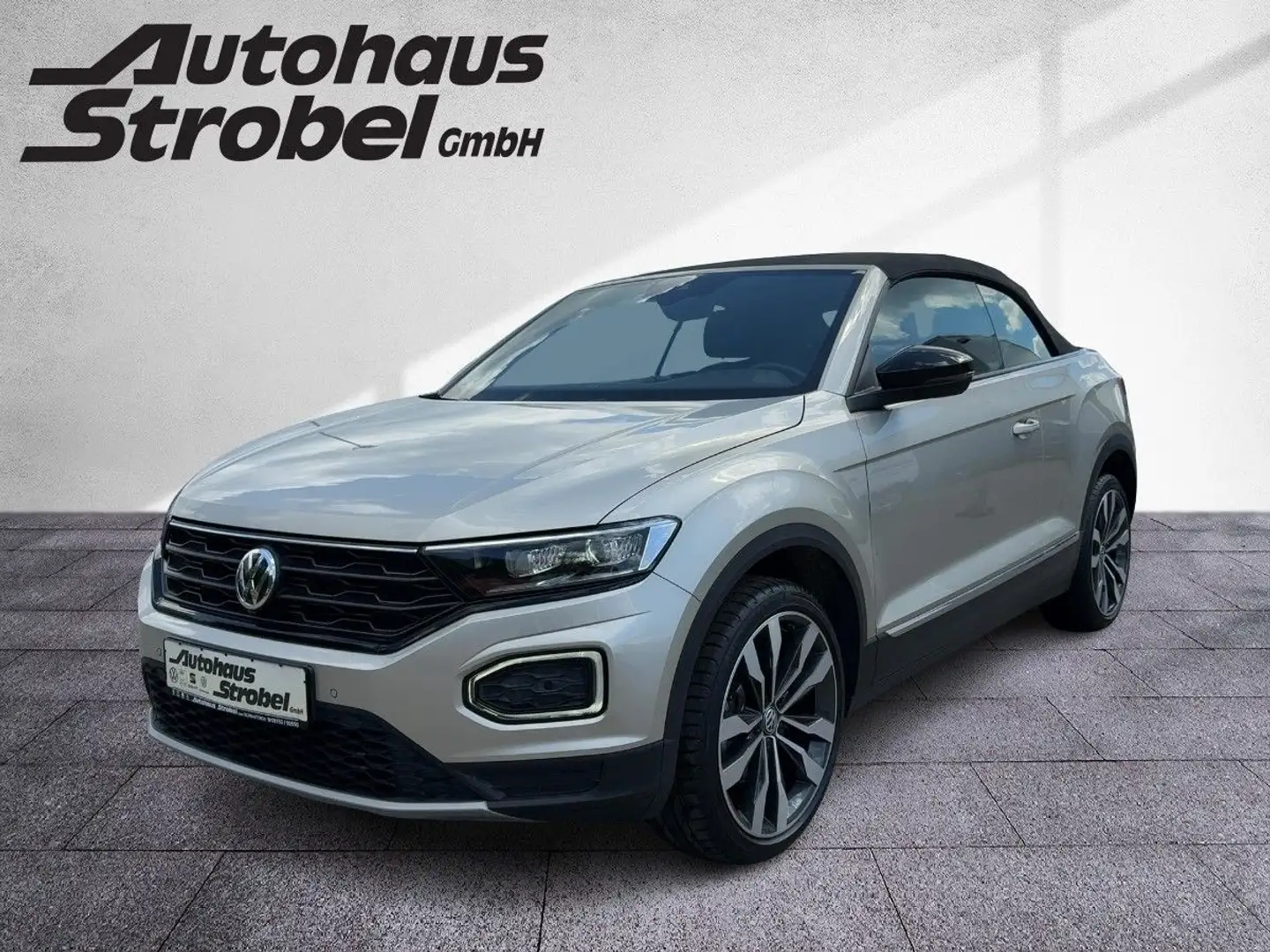 Volkswagen T-Roc 1.0 TSI Style "BLACK STYLE" ab 3 Silber - 2