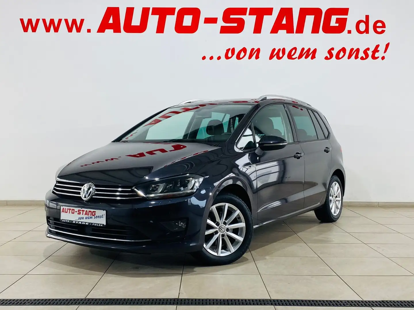 Volkswagen Golf Sportsvan VII Lounge BMT*SCHECKHEFT+2.HAND* Šedá - 1