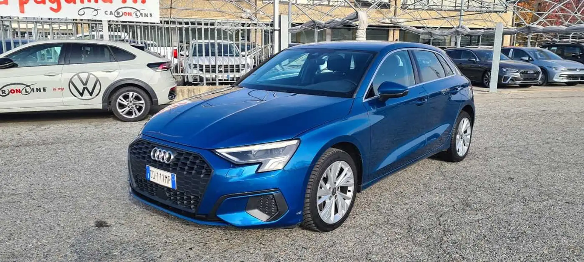 Audi A3 SPB 30 TDI Business  'PROMO RATA FLEX' Bleu - 2