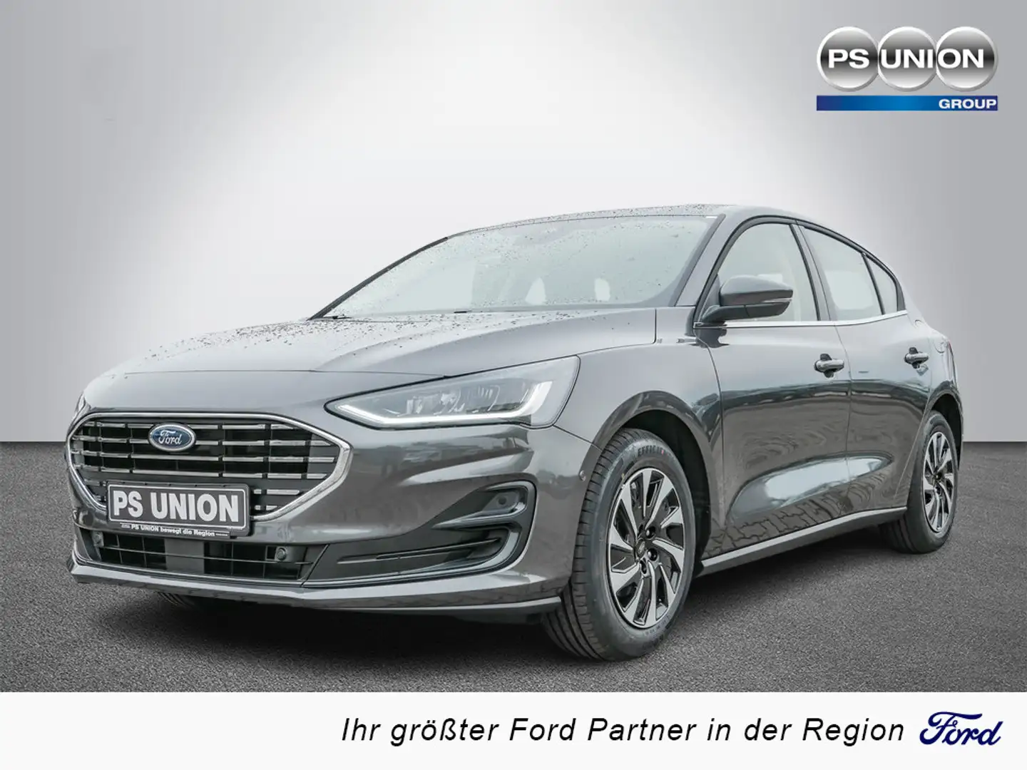 Ford Focus Lim. 1.0 Titanium SHZ KAMERA NAVI LED Grijs - 1