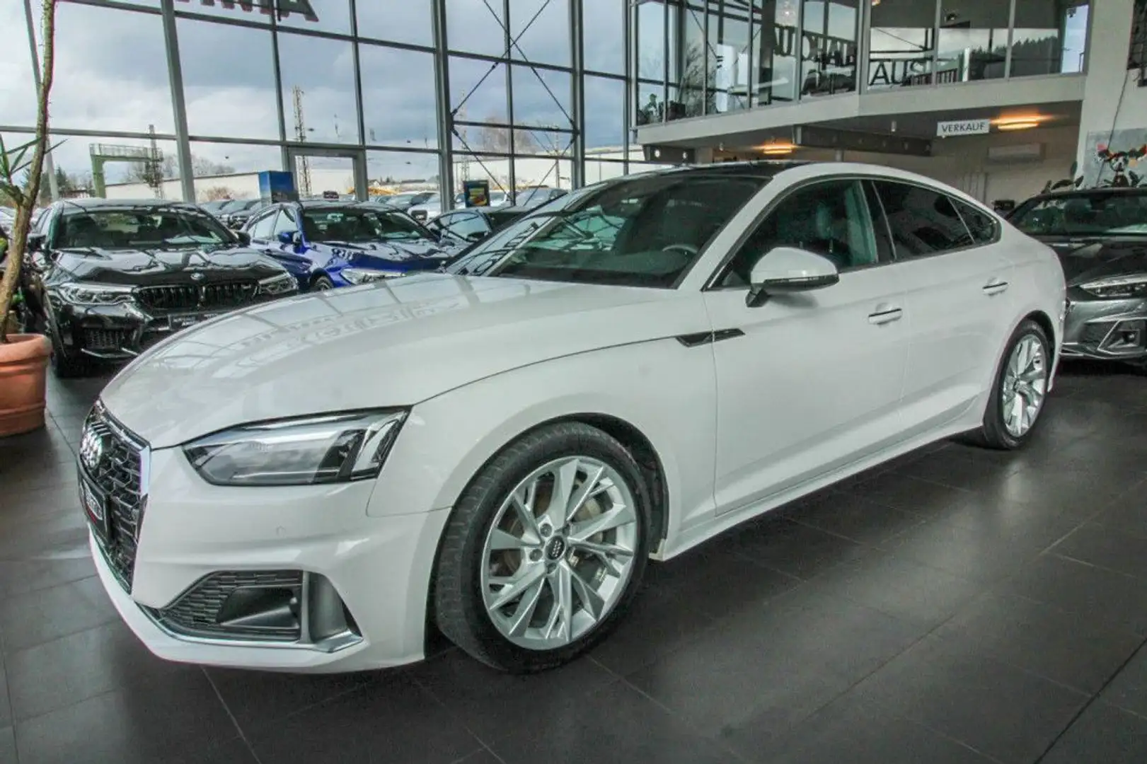 Audi A5 Sportback 2.0 TFSI quattro/LED/SHZ/GLS/Leder/ Wit - 1