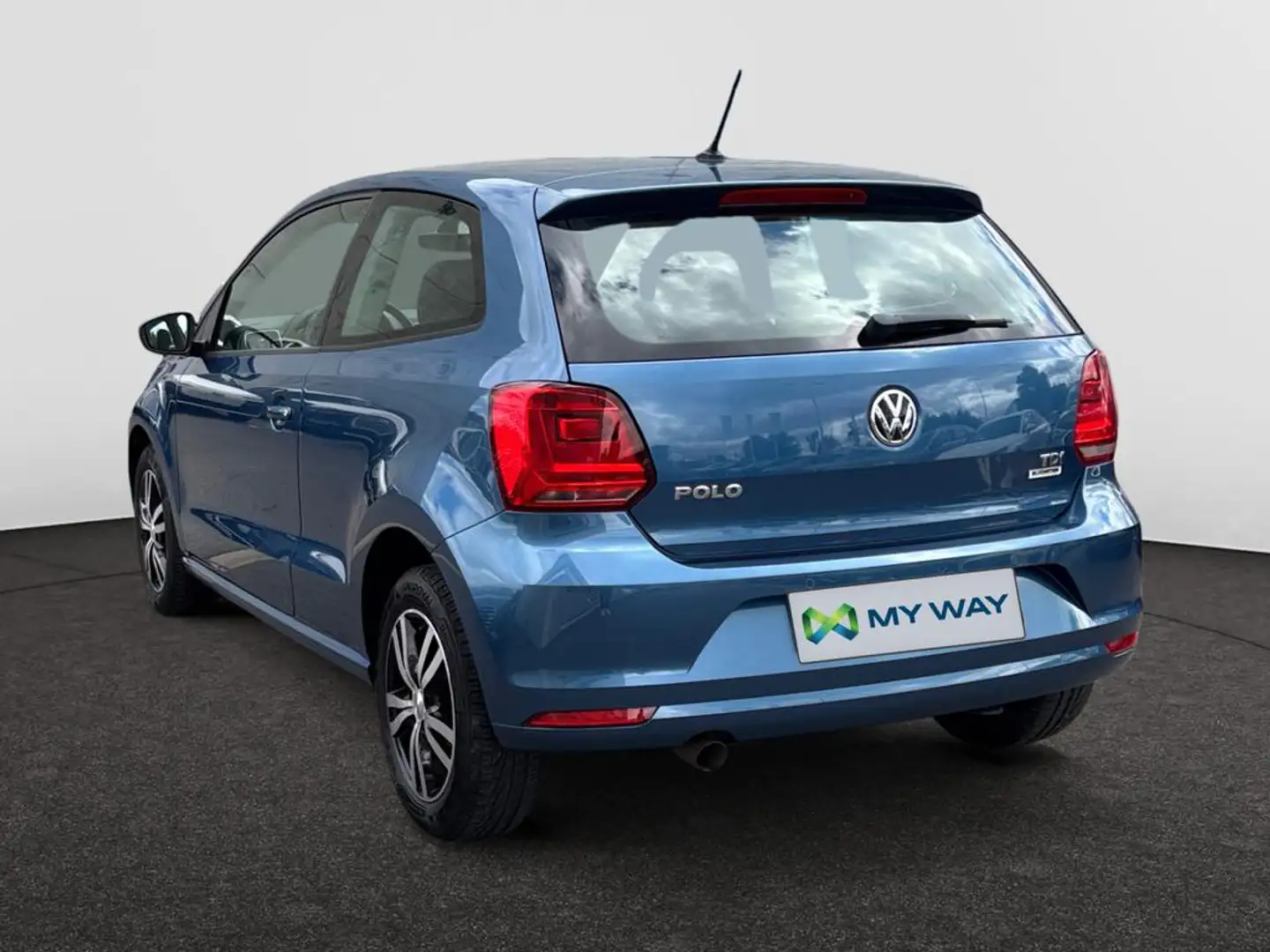 Volkswagen Polo Polo Comfortline 1.4 TDI BlueMotion Technology 66  Blauw - 2