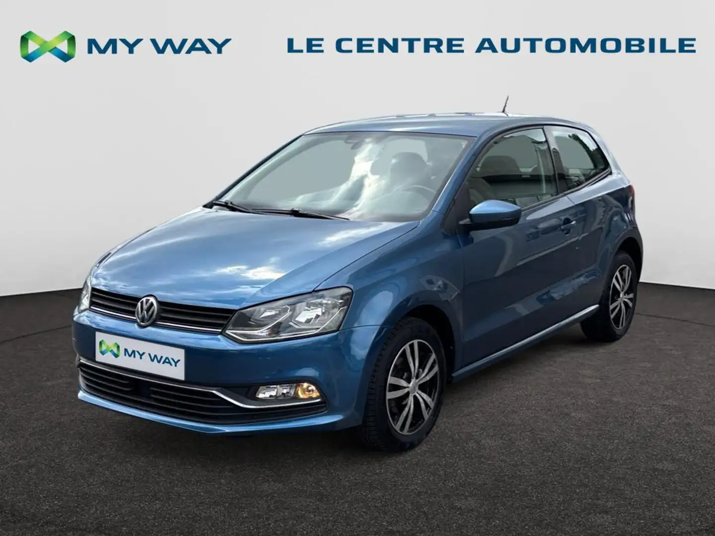 Volkswagen Polo Polo Comfortline 1.4 TDI BlueMotion Technology 66 Blue - 1