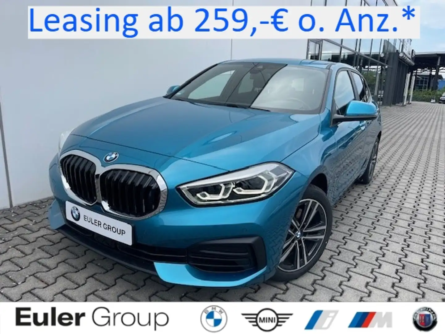 BMW 118 iA Advantage+Comfort 17'' LCProf LenkHzg aut.Heckk Blau - 1