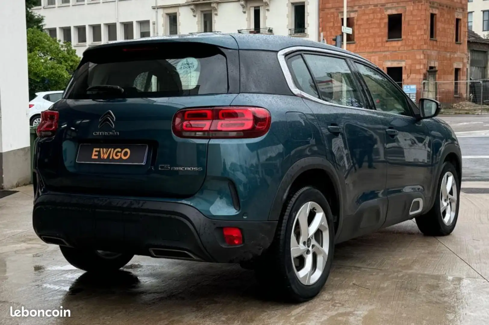 Citroen C5 Aircross Citroën 1.5 BLUEHDI 130 BUSINESS EAT BVA START-STOP + CARPLAY CAMERA Vert - 2