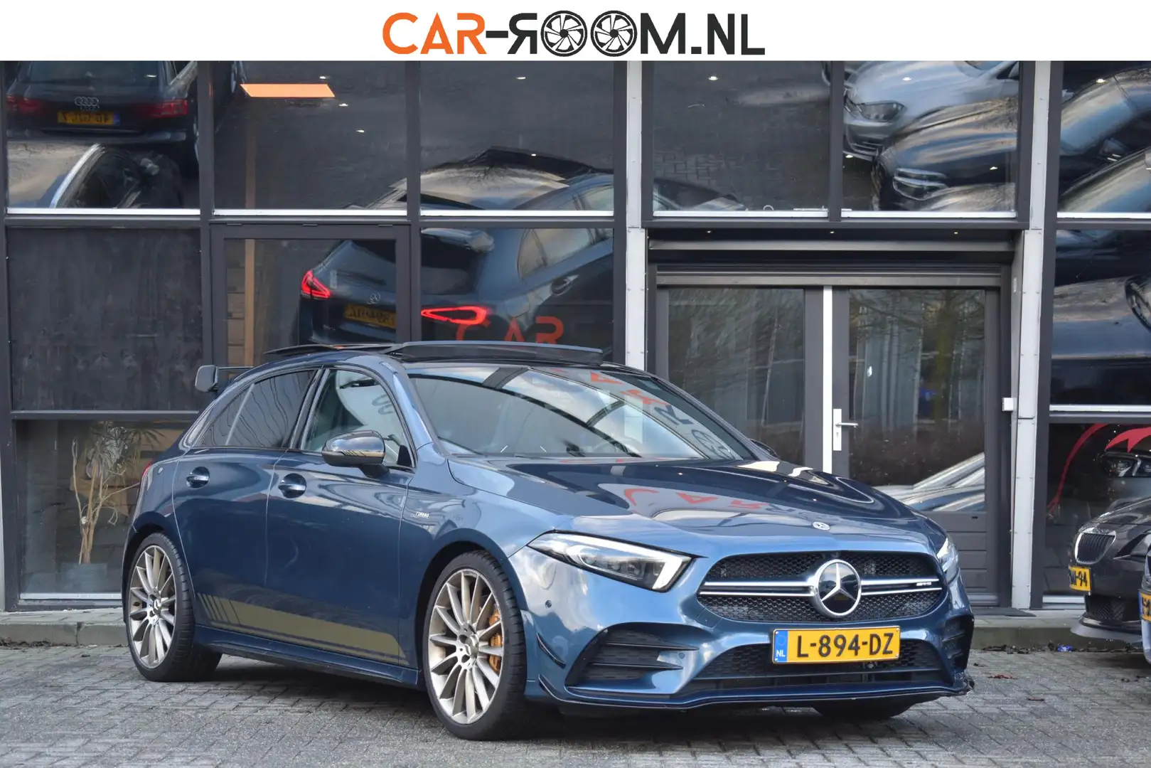 Mercedes-Benz A 35 AMG A 4MATIC Edition 1 Pano Kuip Sterren Lane ACC A35 Blauw - 1