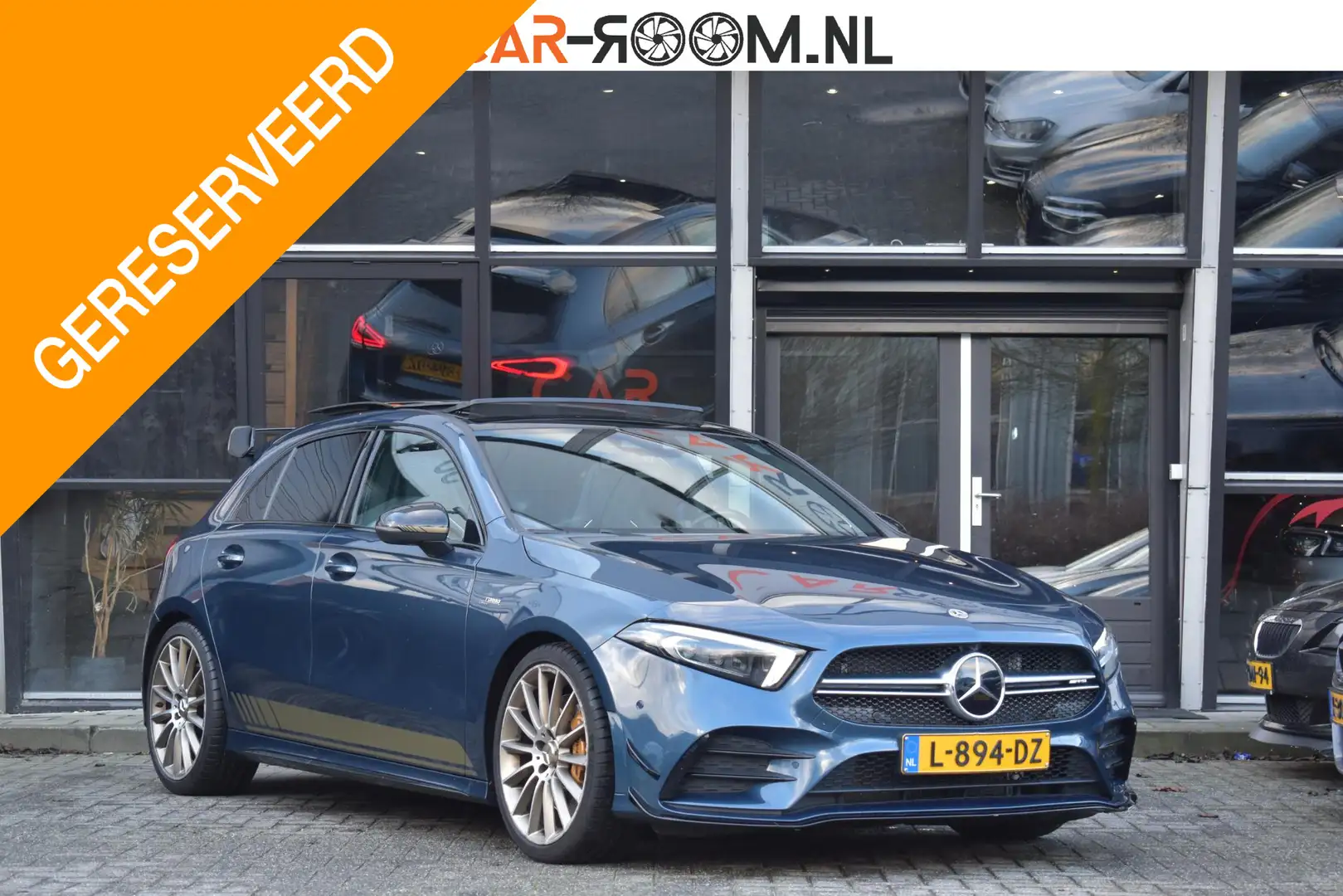 Mercedes-Benz A 35 AMG A 4MATIC Edition 1 Pano Kuip Sterren Lane ACC A35 Albastru - 1