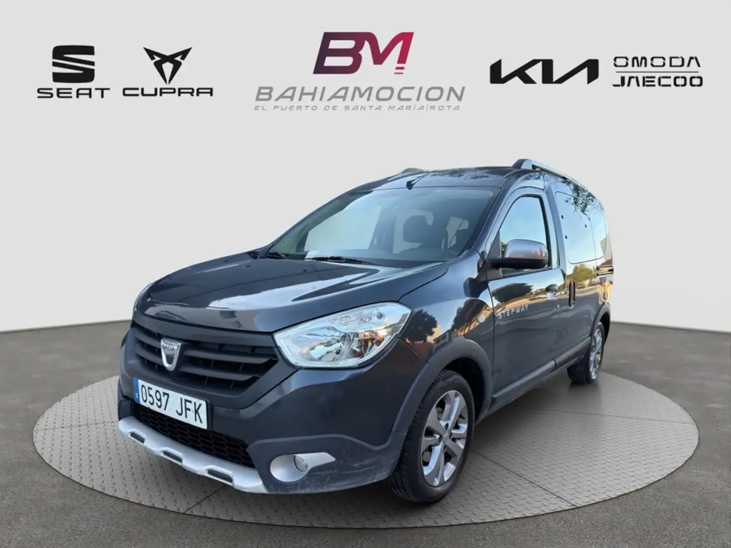 Dacia Dokker 1.5dCi Stepway SS 55kW Gris - 2