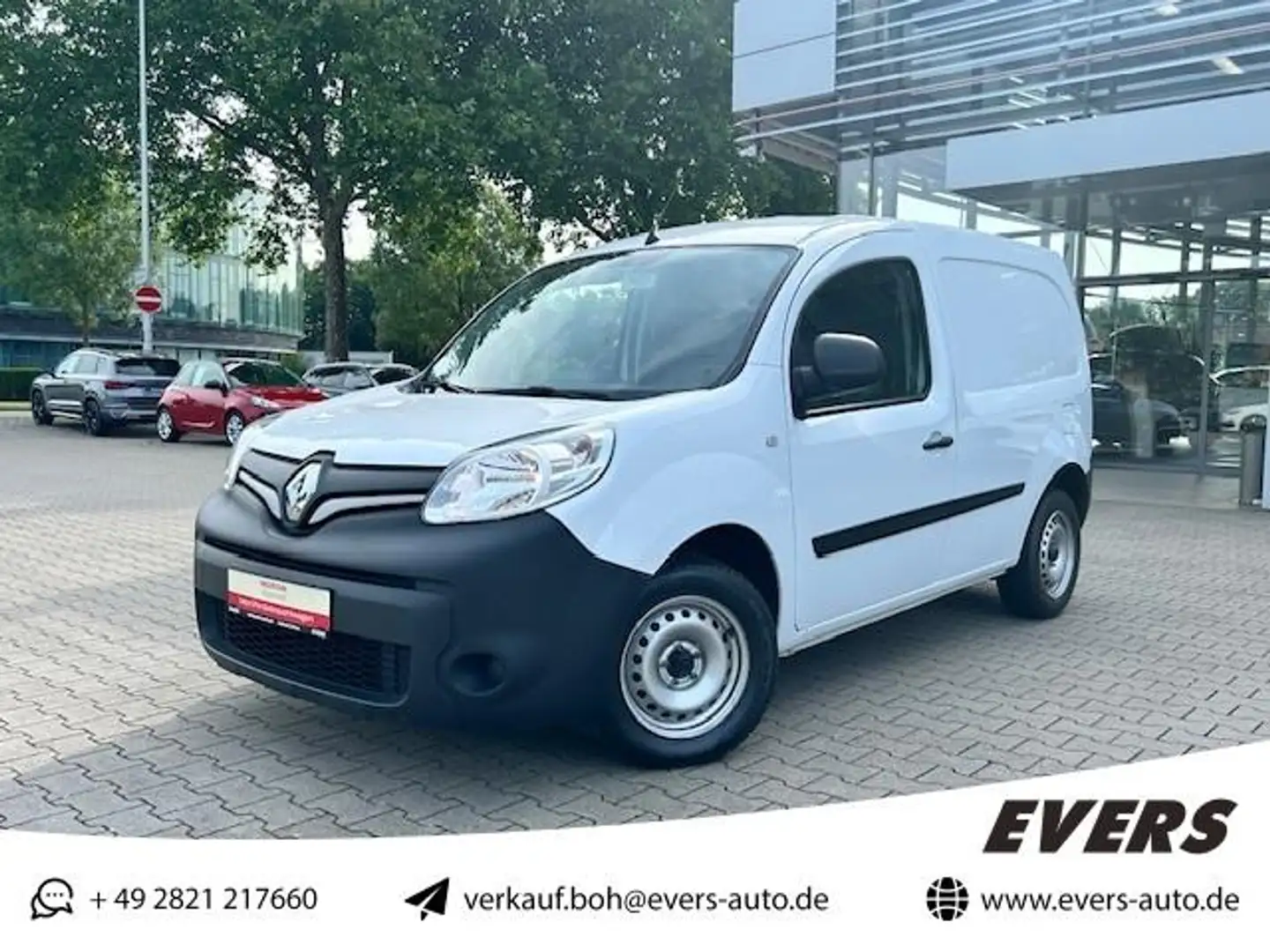 Renault Kangoo 1.5 BLUE dCi STANDHEIZUNG + KLIMA + PDC Weiß - 1