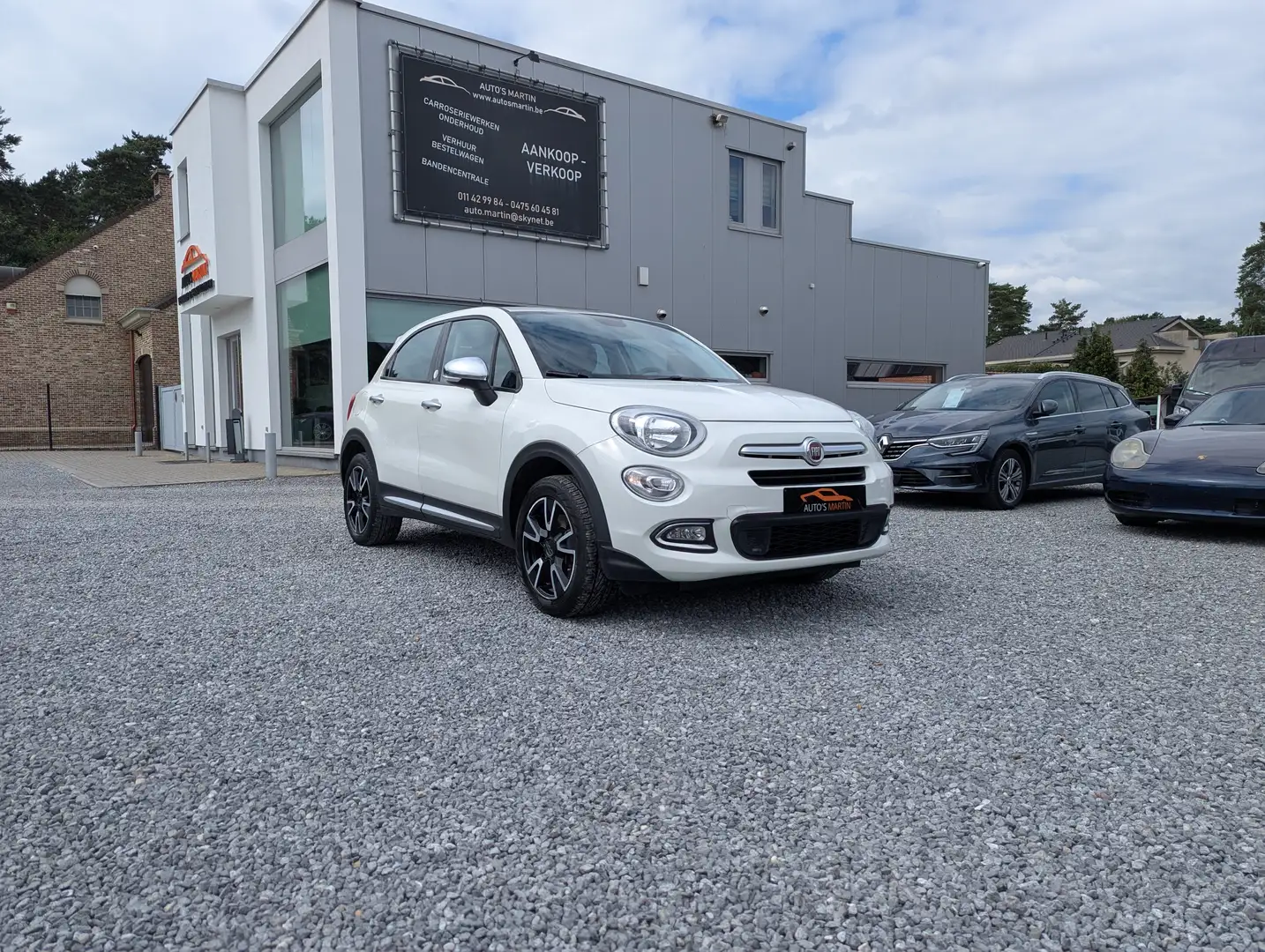 Fiat 500X 500X 1.6 E-torQ 4x2 Mirror TREKHAAK/NAVI/PARKSENS Wit - 1