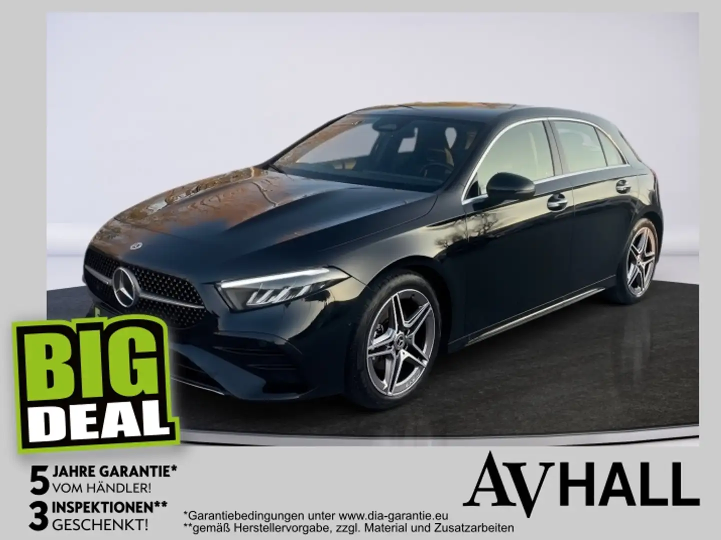 Mercedes-Benz A 200 Navi, Rückfahrkamera, Klimaautomatik Schwarz - 1