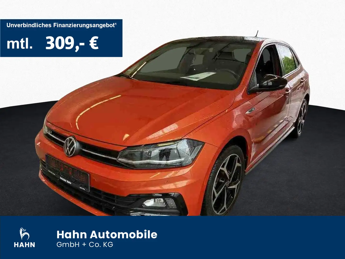 Volkswagen Polo 1.0 TSI Highline ACC Einparkh  LED Sitzhzg Orange - 1