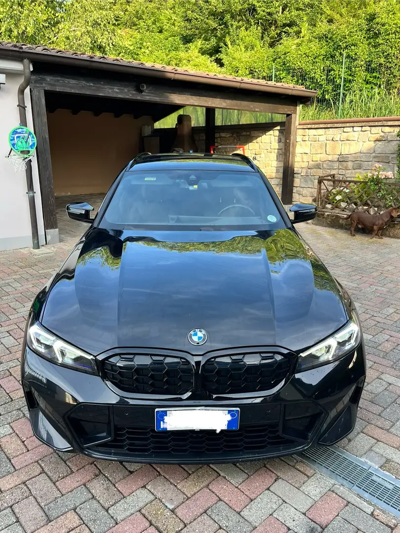 BMW 340 M340d Touring mhev 48V xdrive auto Fekete - 2