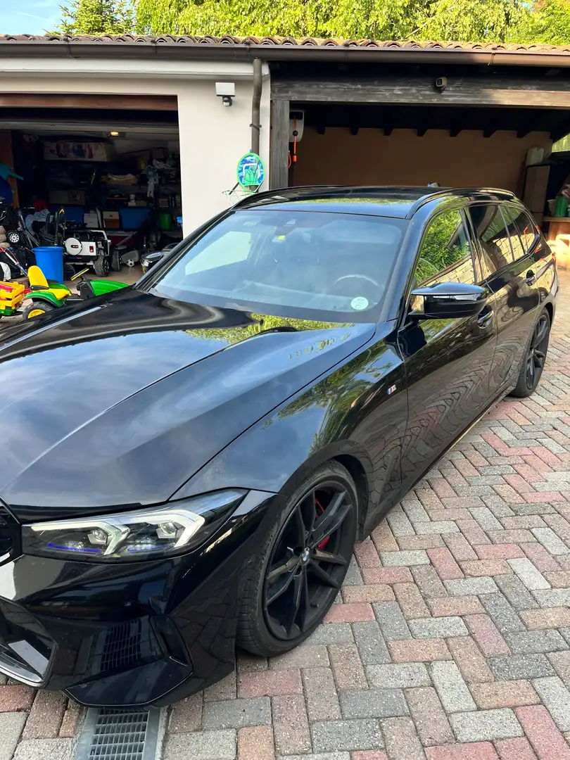 BMW 340 M340d Touring mhev 48V xdrive auto Fekete - 1